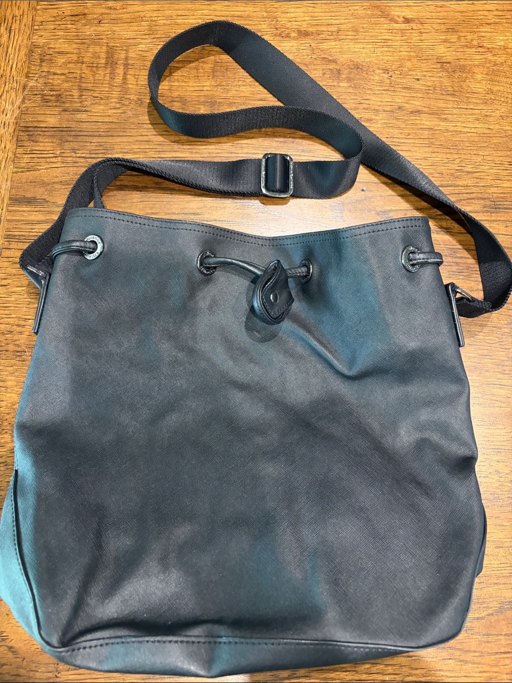 lululemon athletica Buckets o’ Fun Black Drawstring Hobo Shoulder Bag
